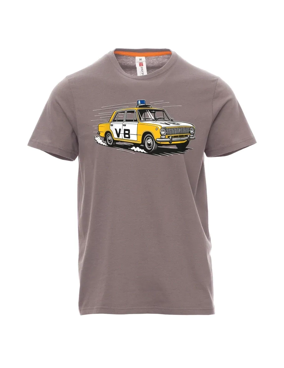 Maglia da uomo grigio acciaio Automobile VAZ 2101 VB