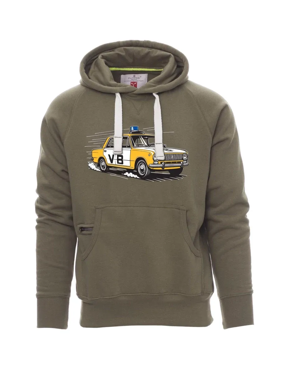 Felpa da uomo cachi Automobile VAZ 2101 VB