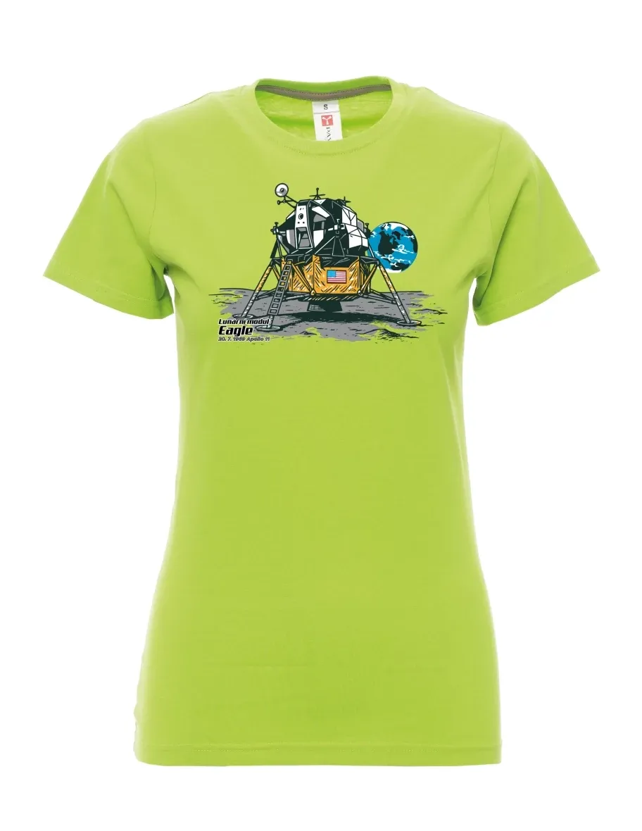 Maglia da donna colore lime Modulo lunare Eagle
