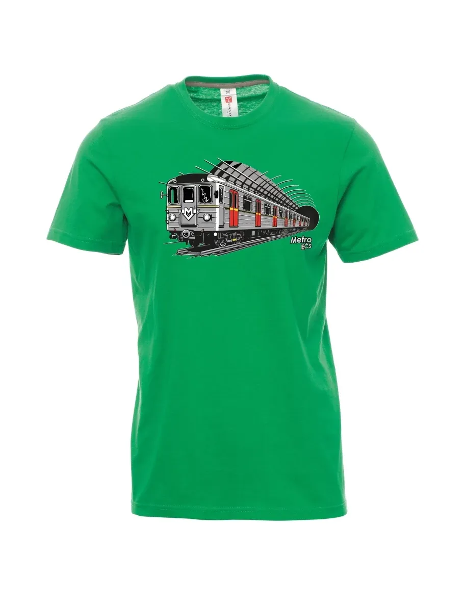 Maglia da uomo verde Metropolitana EČS