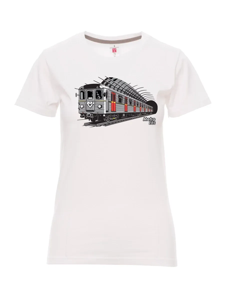Maglia da donna bianca Metropolitana EČS