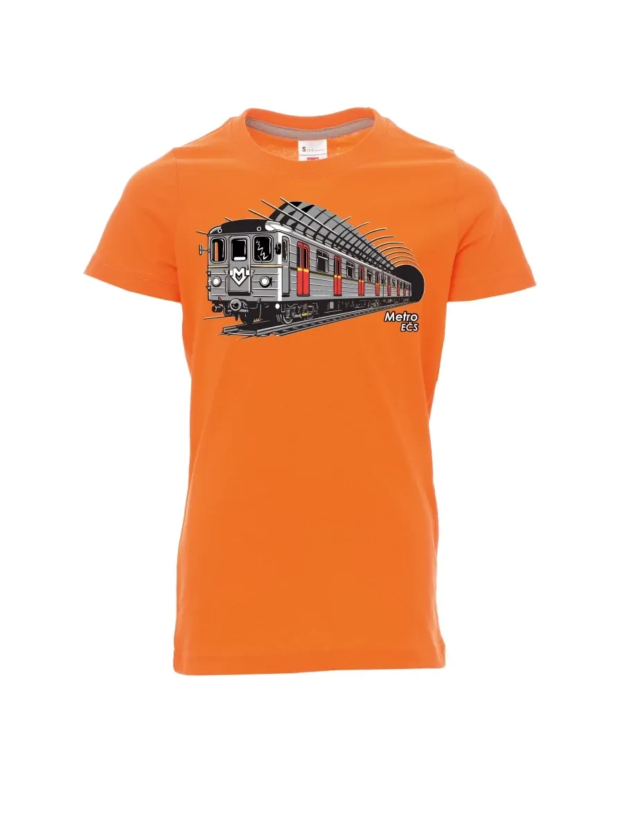 Maglia da bambino arancione Metropolitana EČS