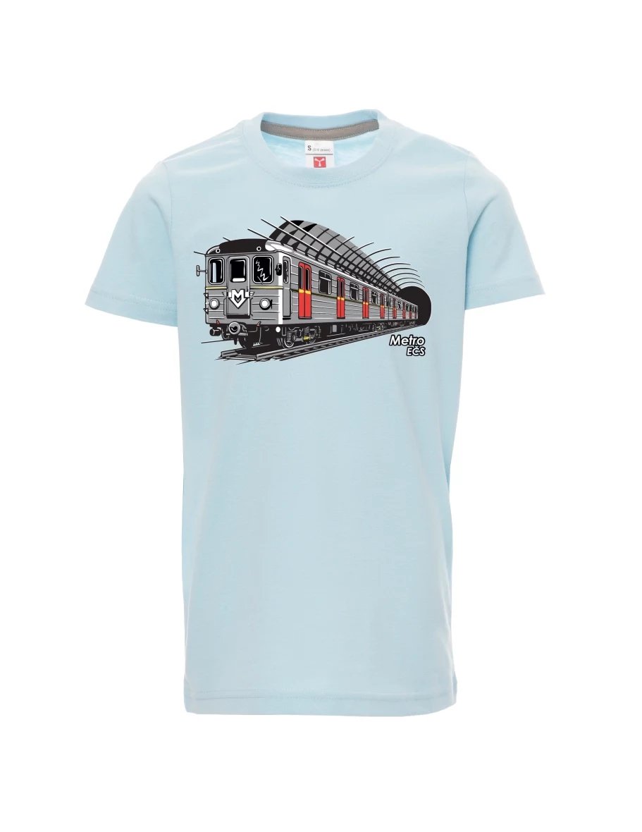 Maglia da bambino blu pallido Metropolitana EČS
