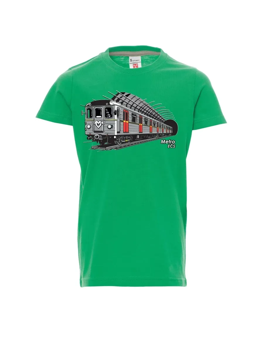 Maglia da bambino verde Metropolitana EČS