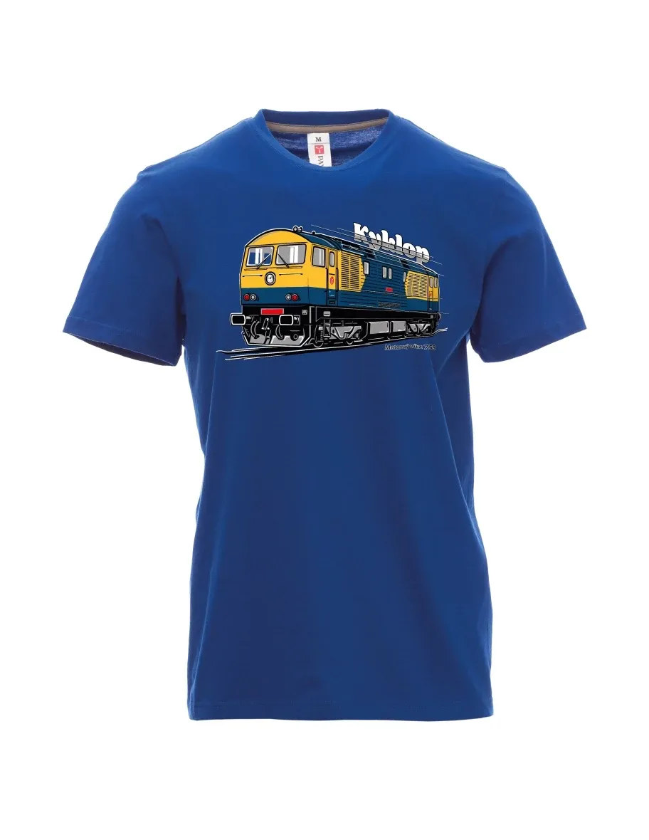Maglia da uomo blu Automotrice 759 “Kyklop”