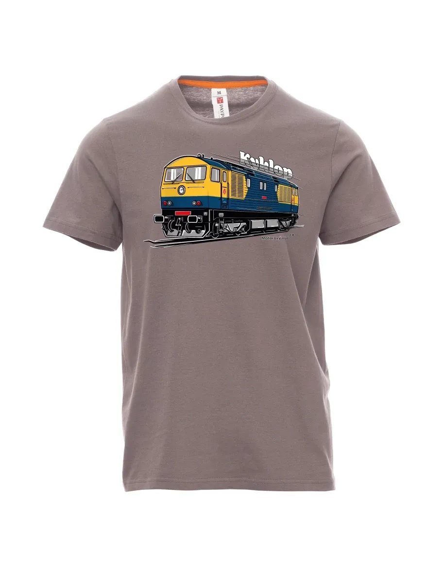 Maglia da uomo grigio acciaio Automotrice 759 “Kyklop”