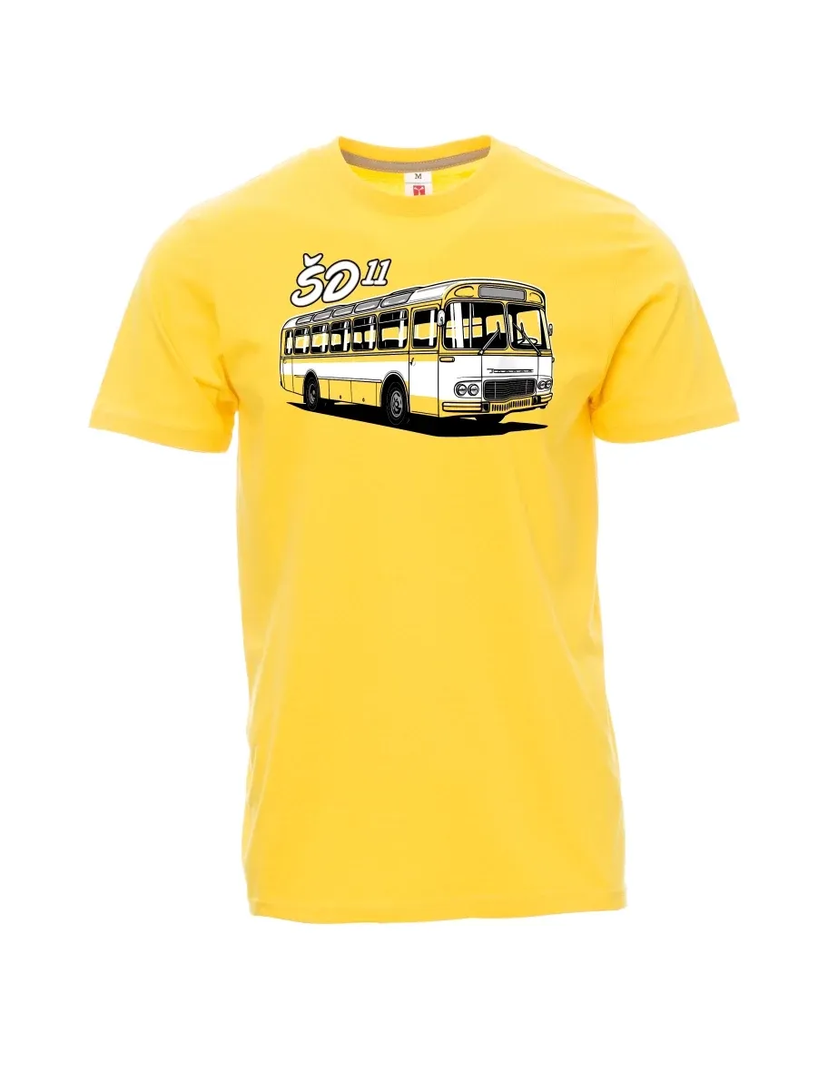Maglia da uomo gialla Autobus ŠD 11