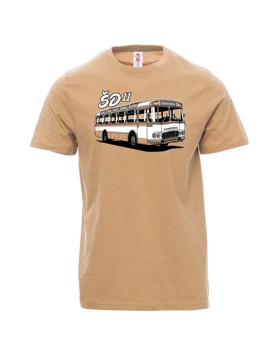 Maglia da uomo marrone Autobus ŠD 11