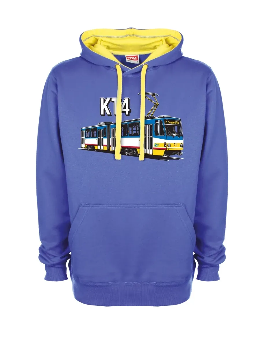 Felpa giallo-blu Tram KT4