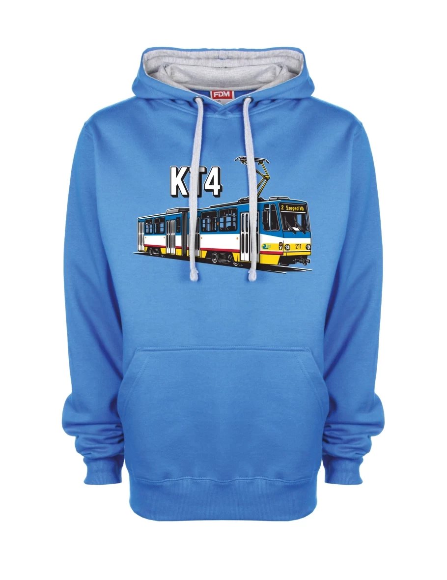 Felpa grigio-blu Tram KT4