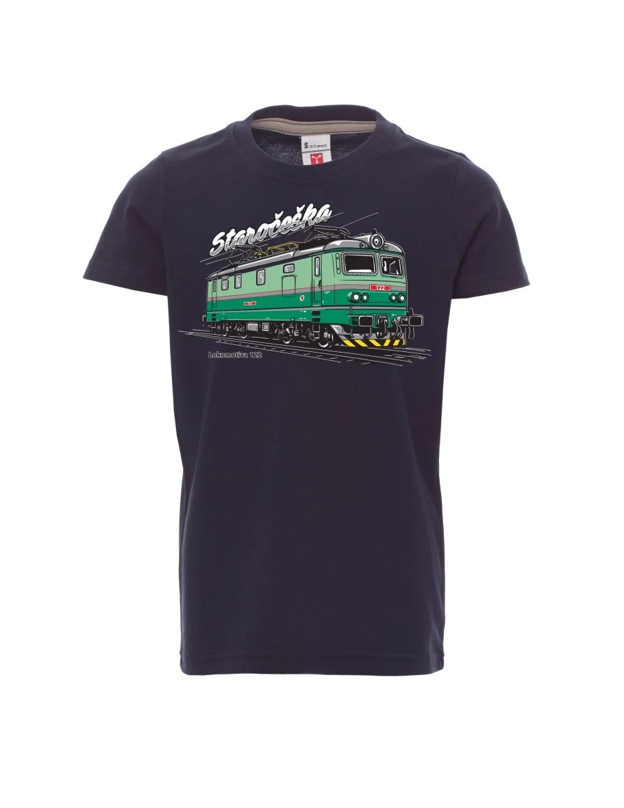 Maglia da bambino navy Locomotiva 122 “Staročeška”