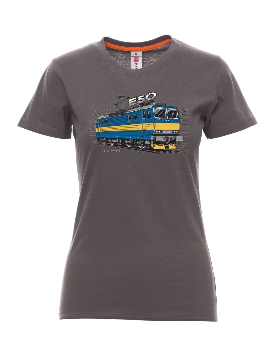 Maglia da donna colore del fumo Locomotiva 363 “ESO”
