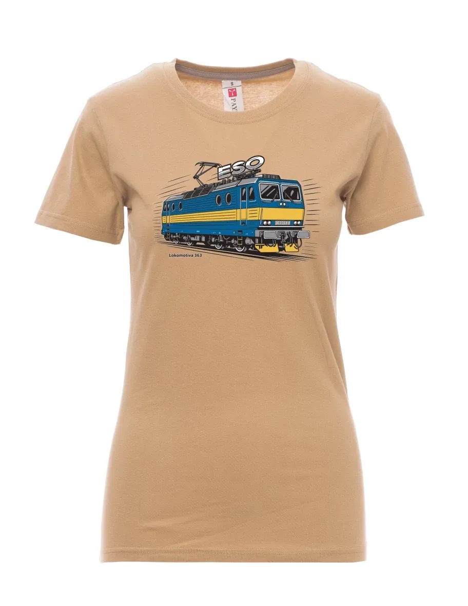 Maglia da donna marrone Locomotiva 363 “ESO”