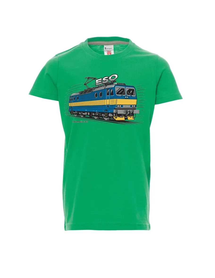 Maglia da bambino verde Locomotiva 363 “ESO”