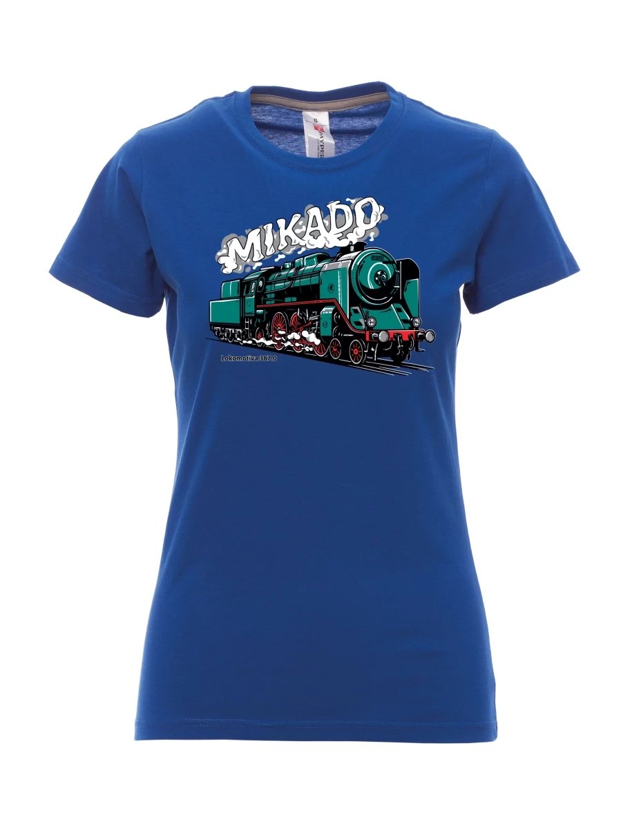 Maglia da donna blu reale Locomotiva 387.0 “MIKADO”
