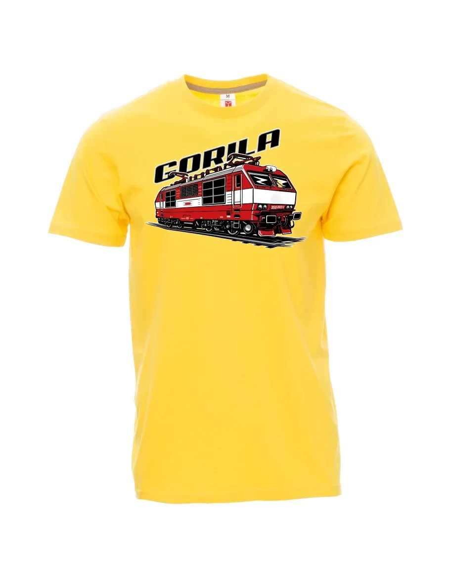 Maglia da uomo gialla Locomotiva 350 “Gorila”
