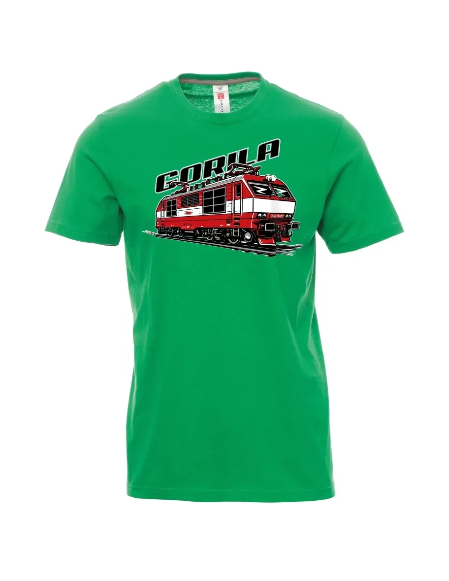 Maglia da uomo verde Locomotiva 350 “Gorila”
