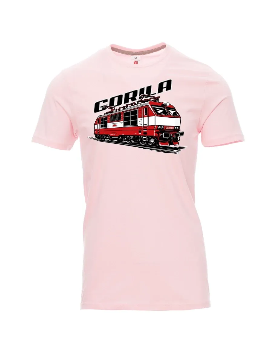 Maglia da uomo rosa chiaro Locomotiva 350 “Gorila”