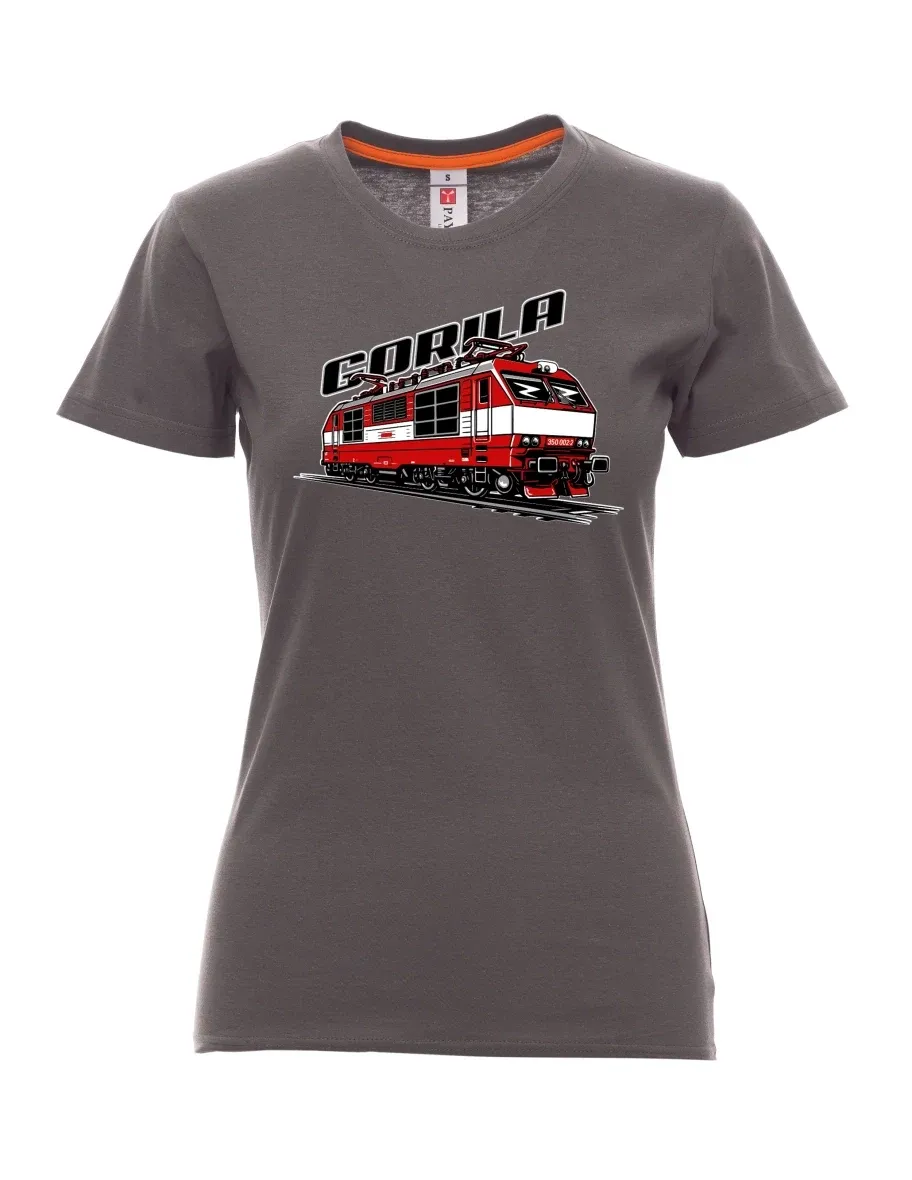 Maglia da donna colore del fumo Locomotiva 350 “Gorila”