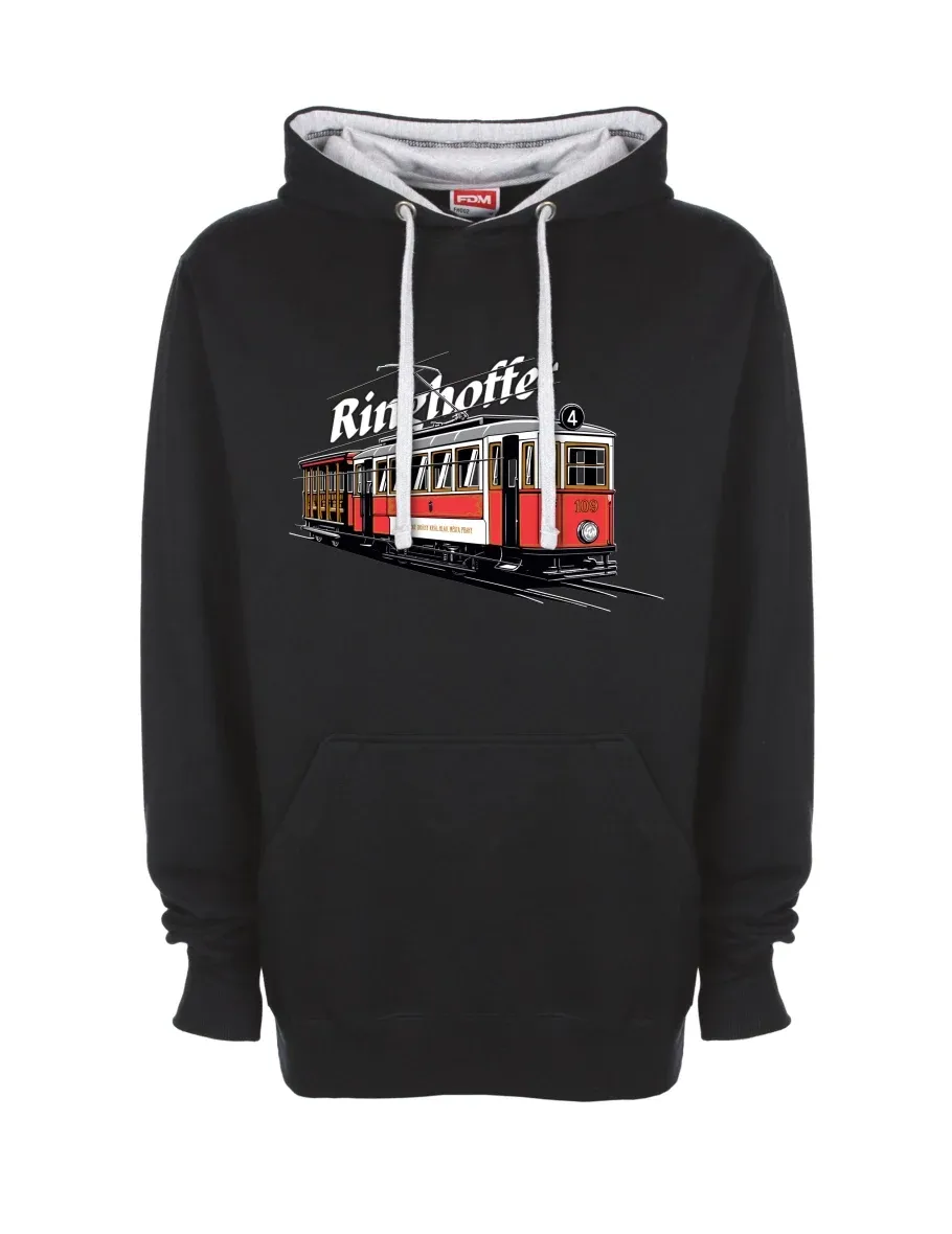 Felpa grigio-nera Tram Ringhoffer