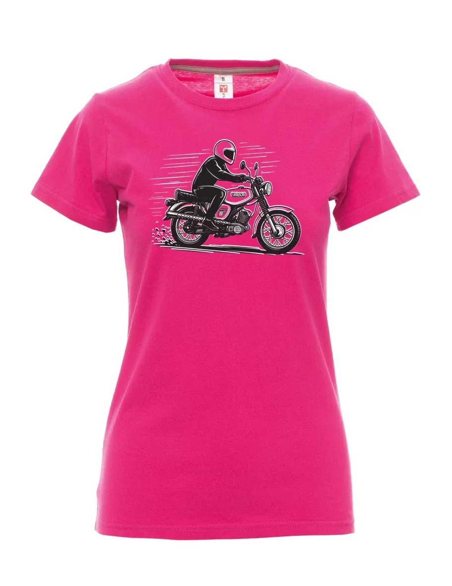 Maglia da donna rosa Moto Enduro S51