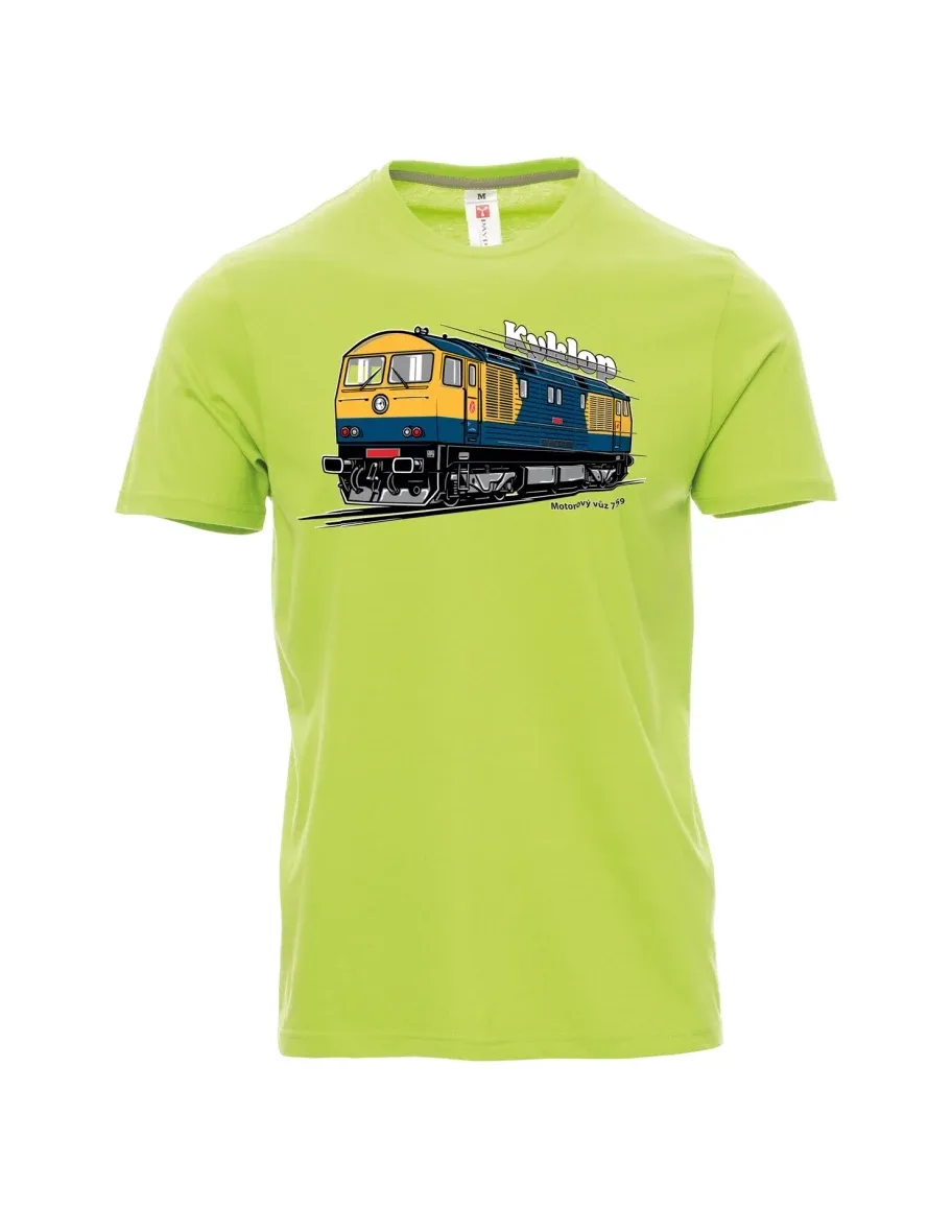 Maglia da uomo verde chiaro Automotrice 759 “Kyklop”