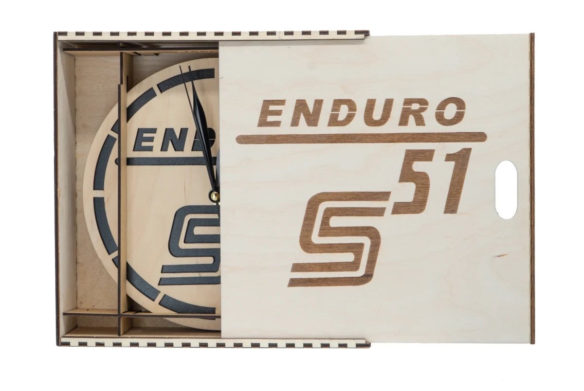 Scatola regalo per orologio in legno ENDURO S51 20 cm