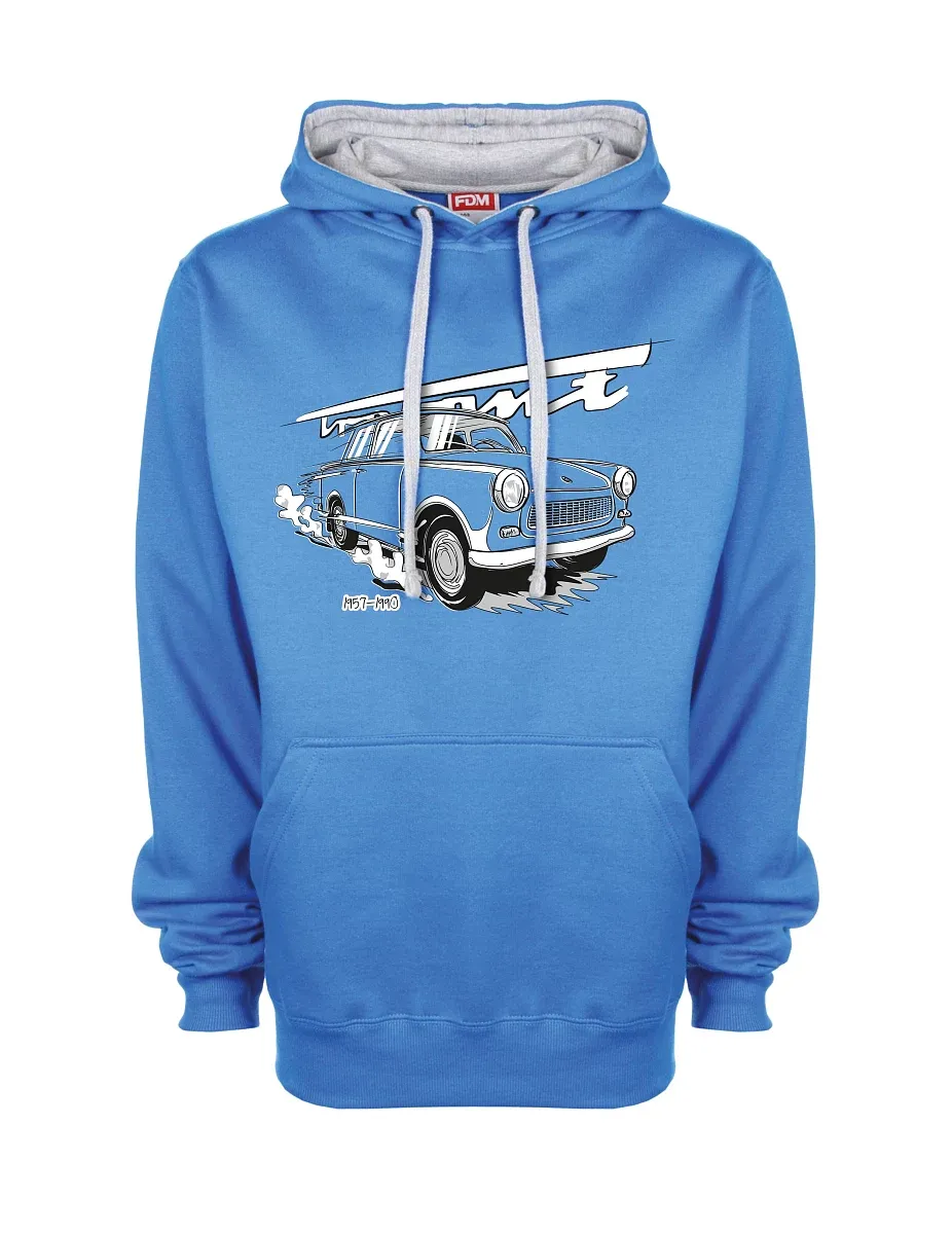 Felpa grigio-blu Trabi 601