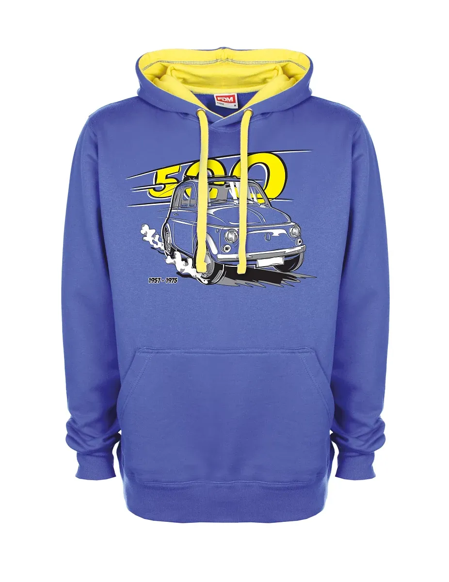 Felpa giallo-blu Il veterano italiano F 500