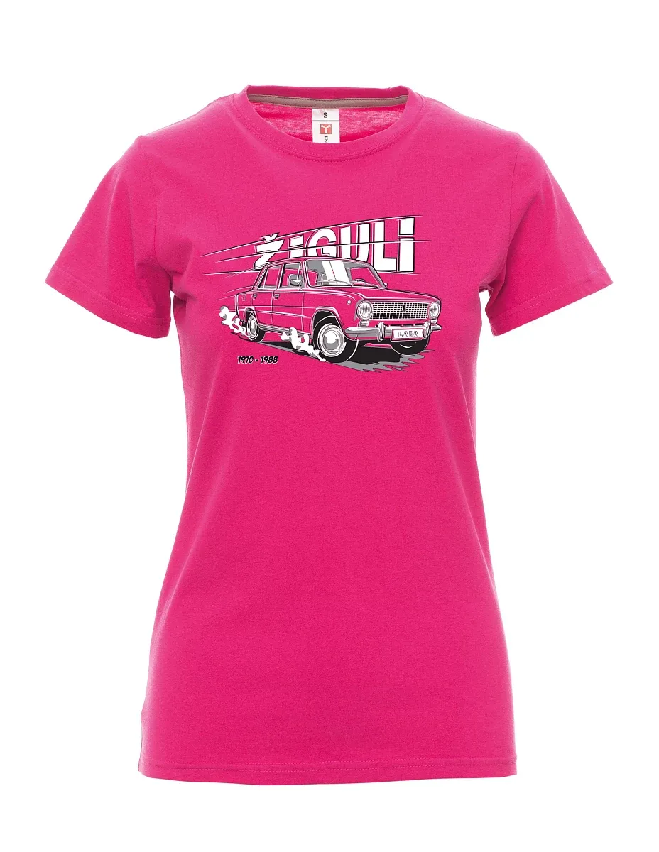 Maglia da donna rosa Lada-Žiguli
