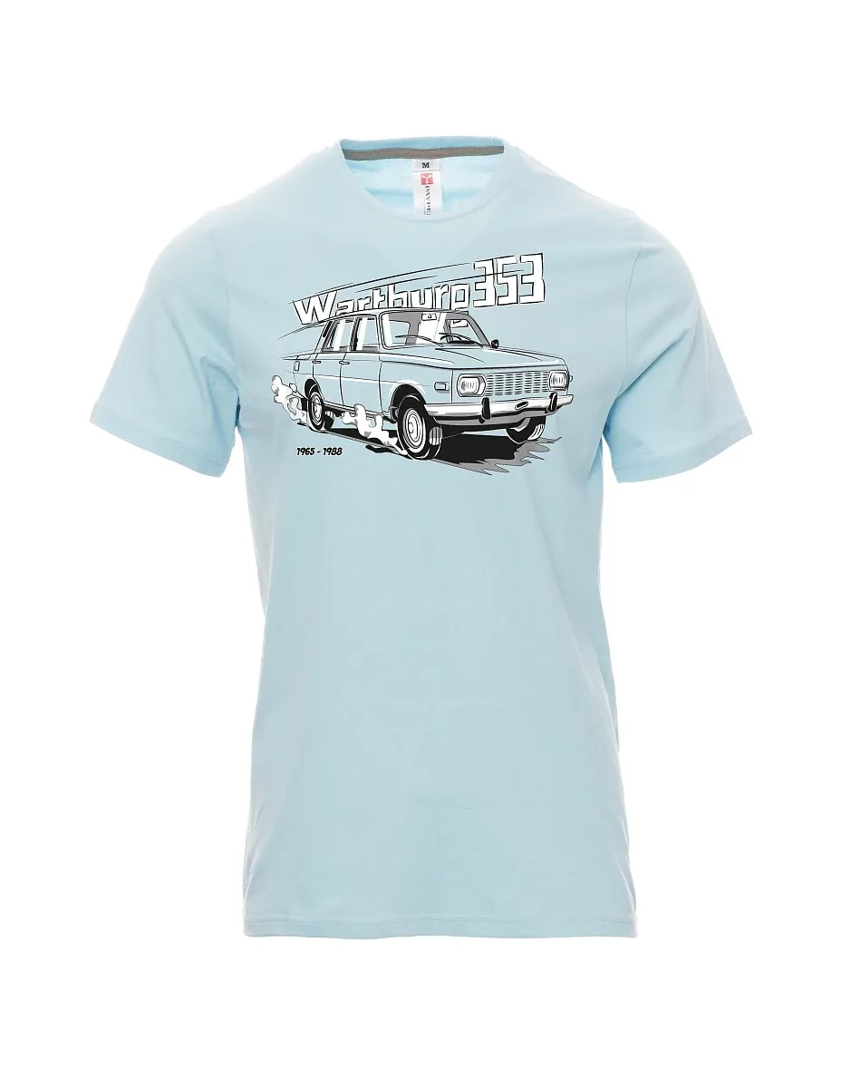 Maglia da uomo blu pallido Wartburg 353