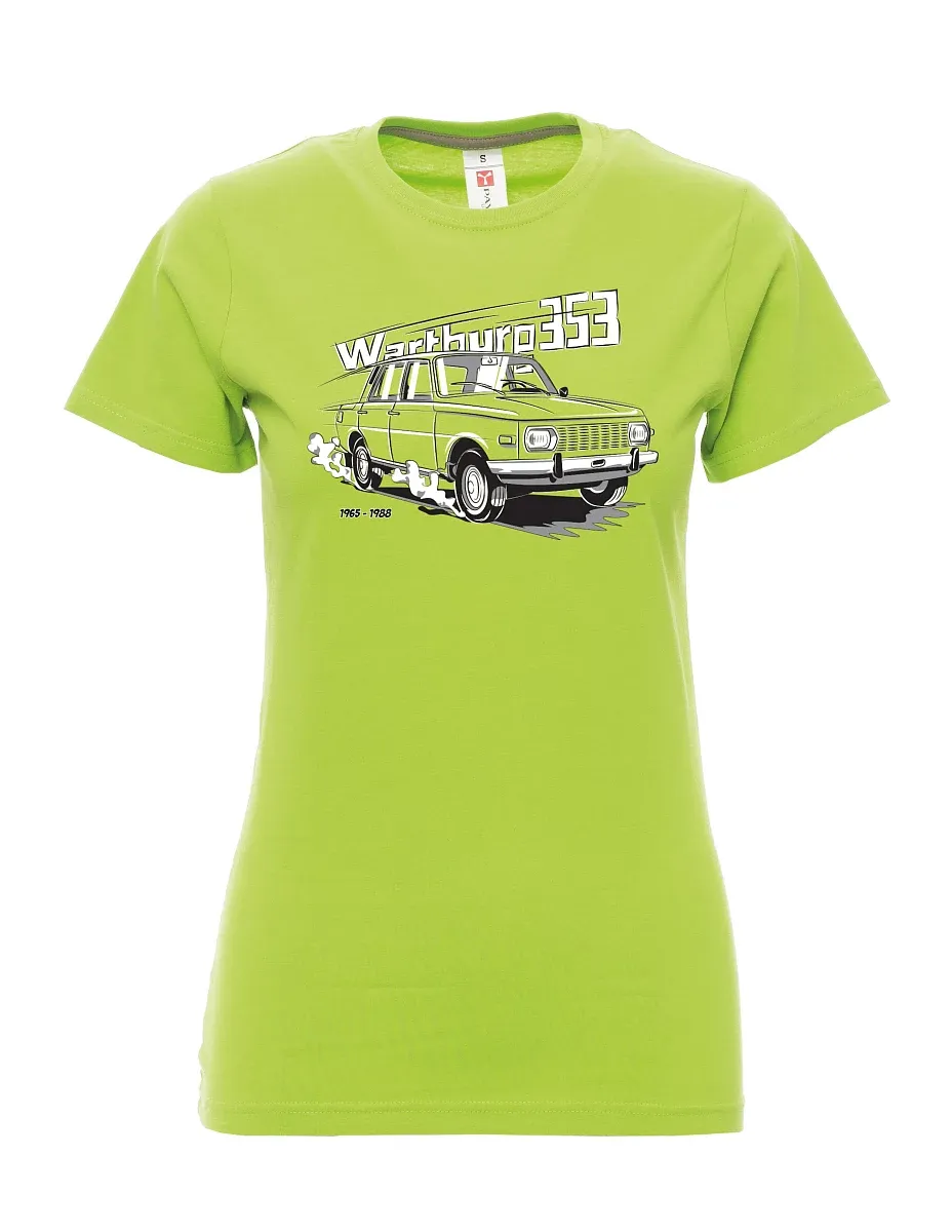 Maglia da donna colore lime Wartburg 353