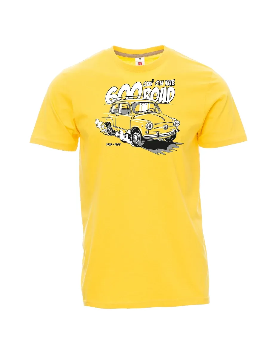 Maglia da uomo gialla Il veterano italiano F 600