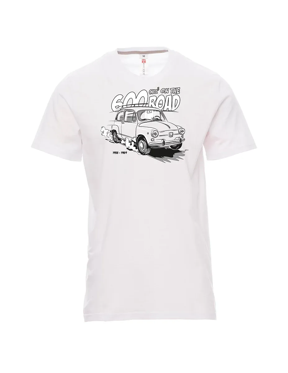 Maglia da uomo bianca Il veterano italiano F 600 601
