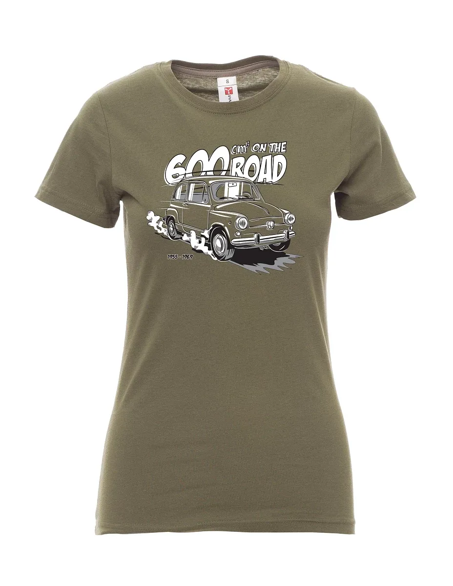 Maglia da donna cachi Il veterano italiano F 600