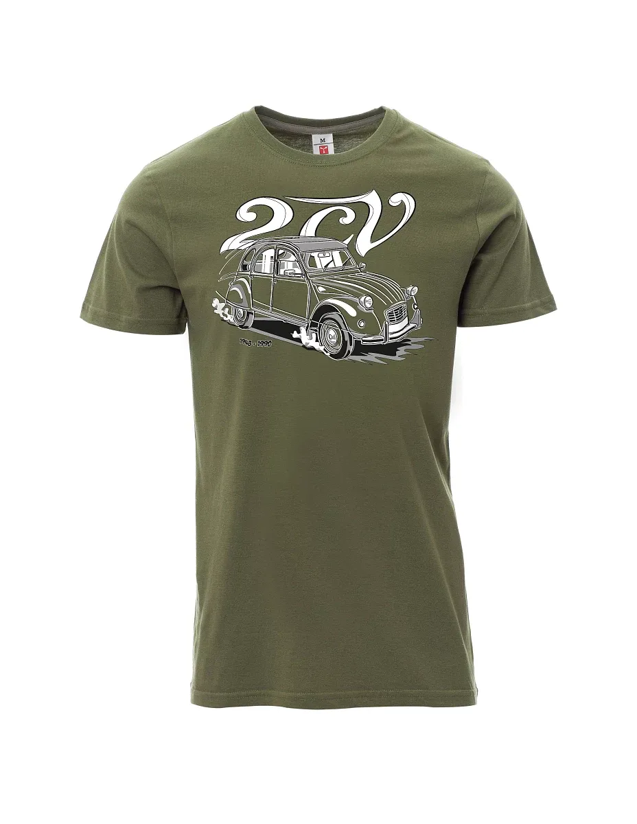Maglia da uomo cachi 2CV