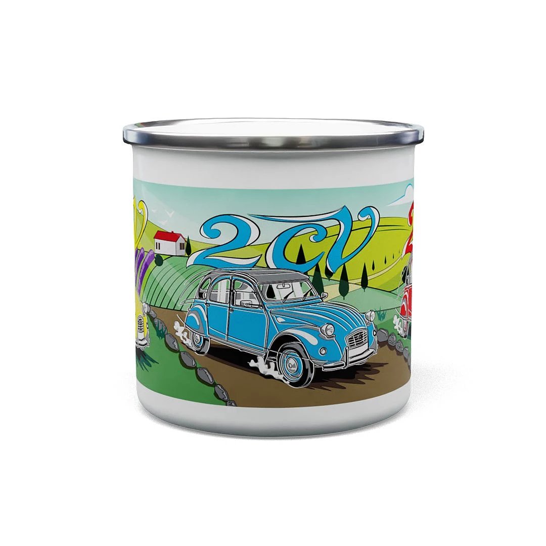 Tazza di alluminio 2CV 330 ml