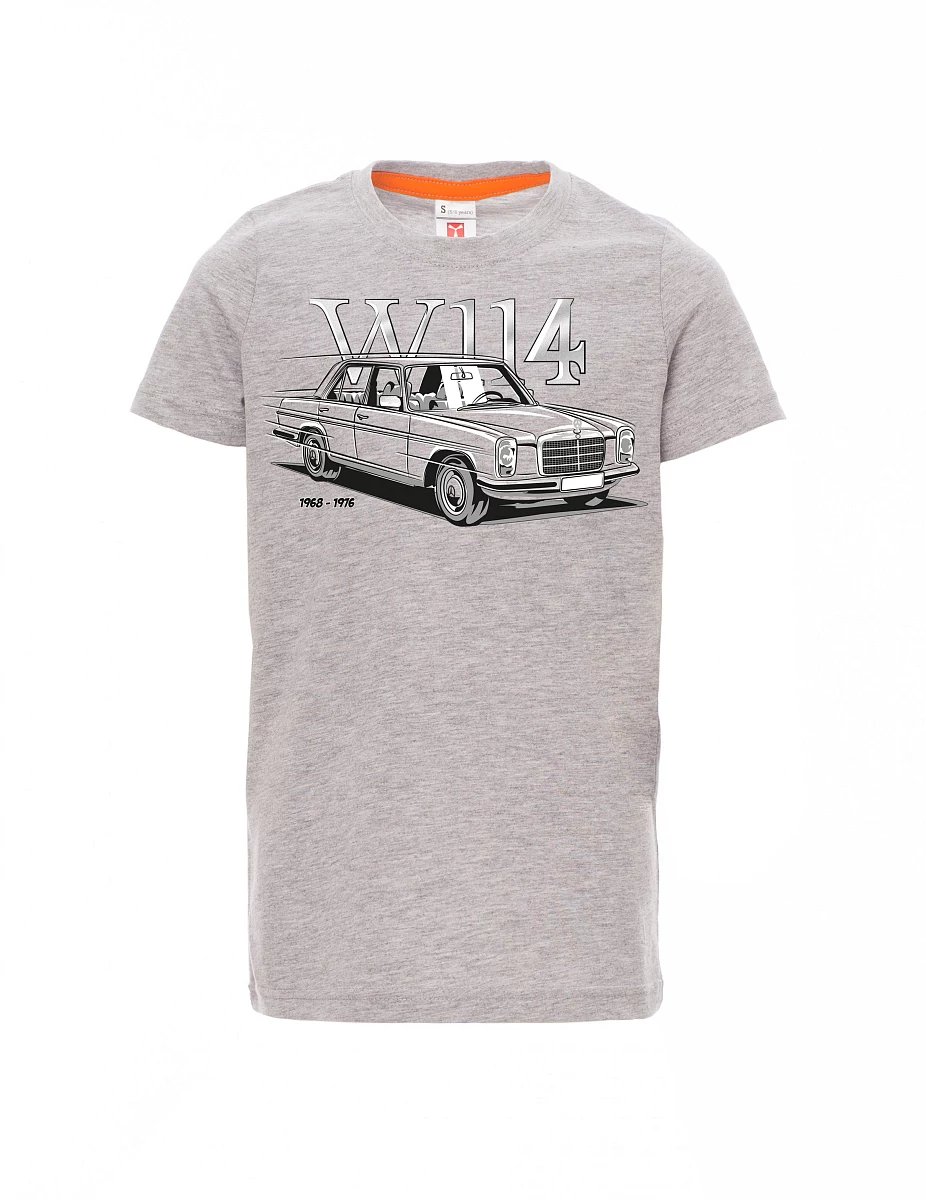 Maglia da bambino grigio melange W114