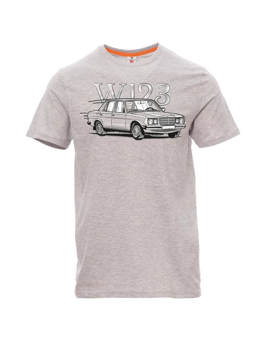 Maglia da uomo grigio melange W123