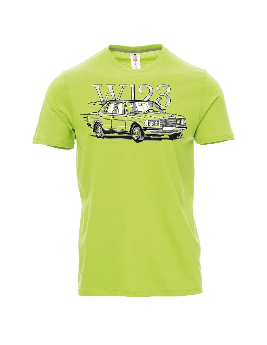 Maglia da uomo verde chiaro W123