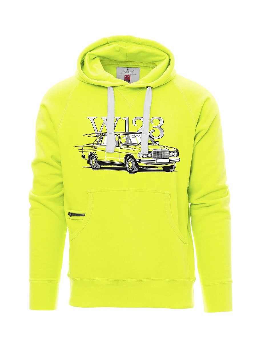 Felpa da uomo fluorescente W123