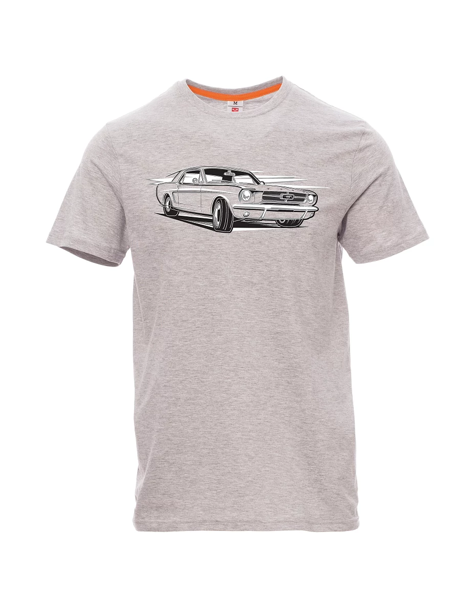 Maglia da uomo grigio melange Mustang