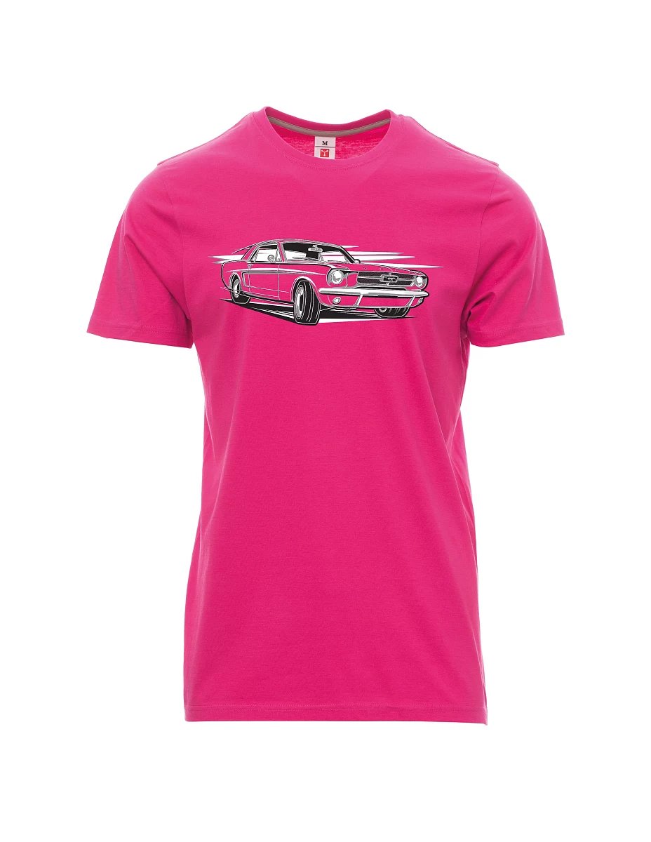 Maglia da uomo rosa Mustang