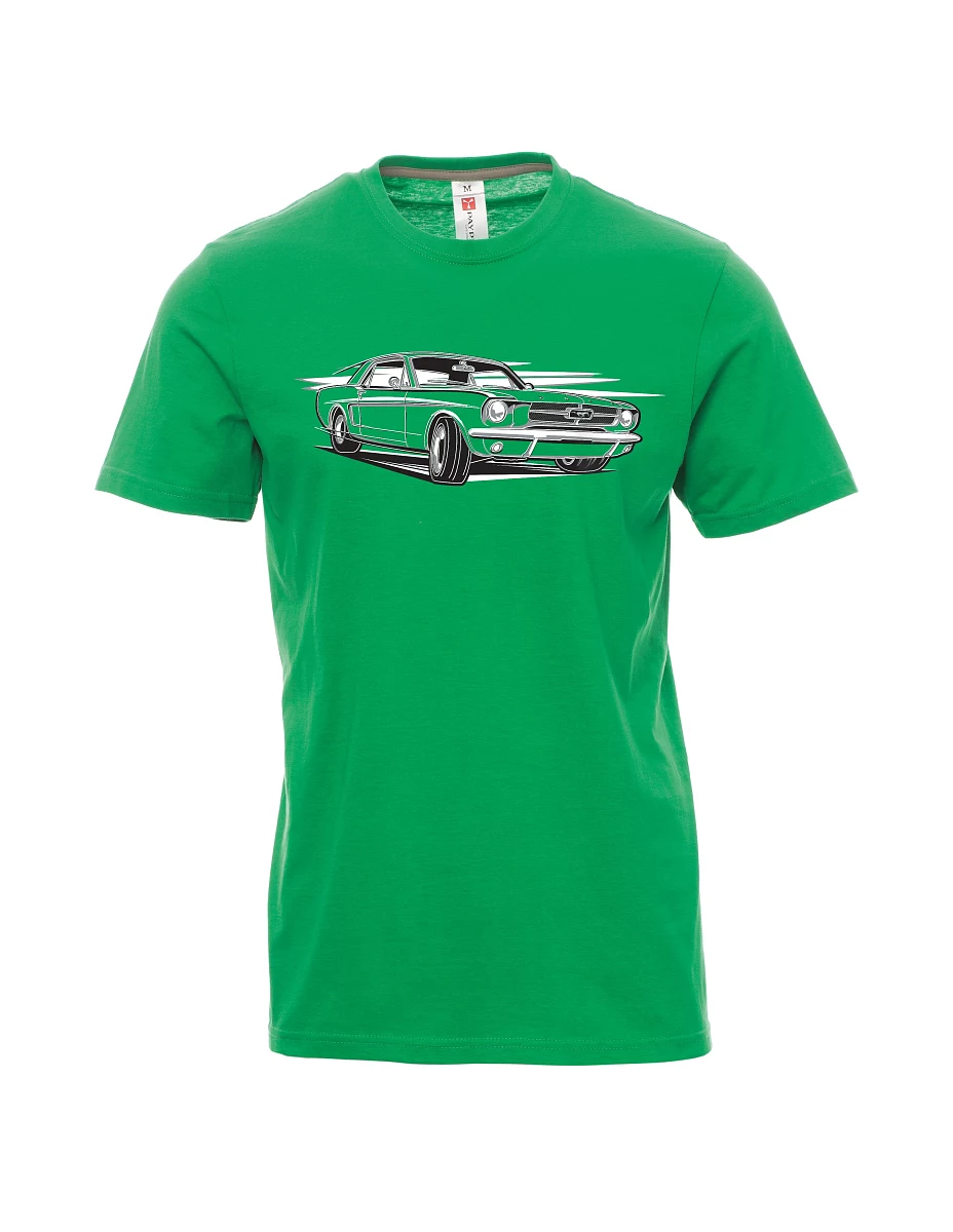 Maglia da uomo verde Mustang