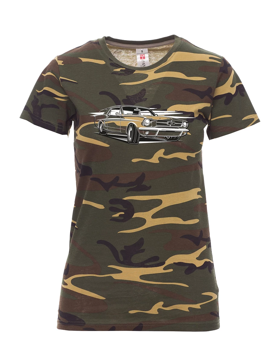 Maglia da donna camuffare Mustang