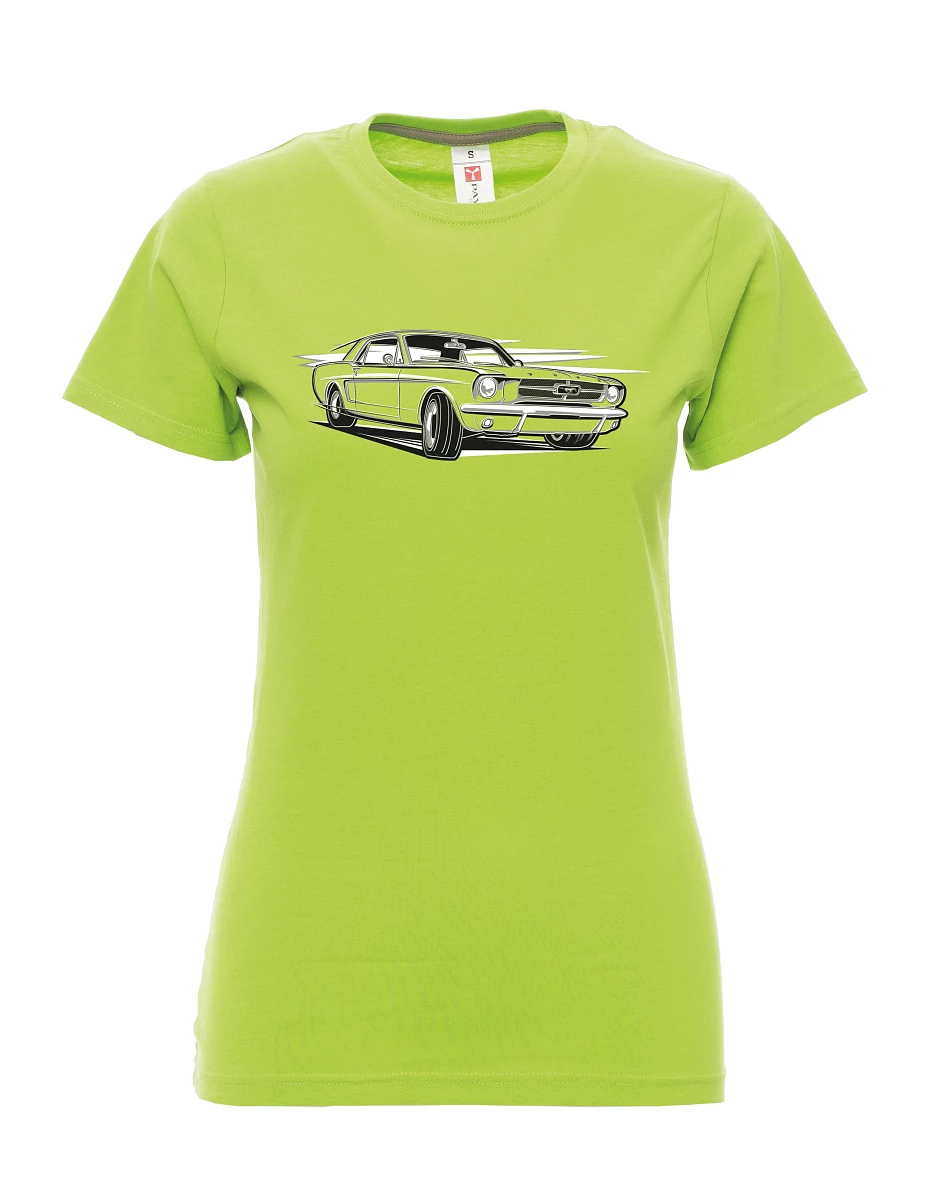 Maglia da donna colore lime Mustang