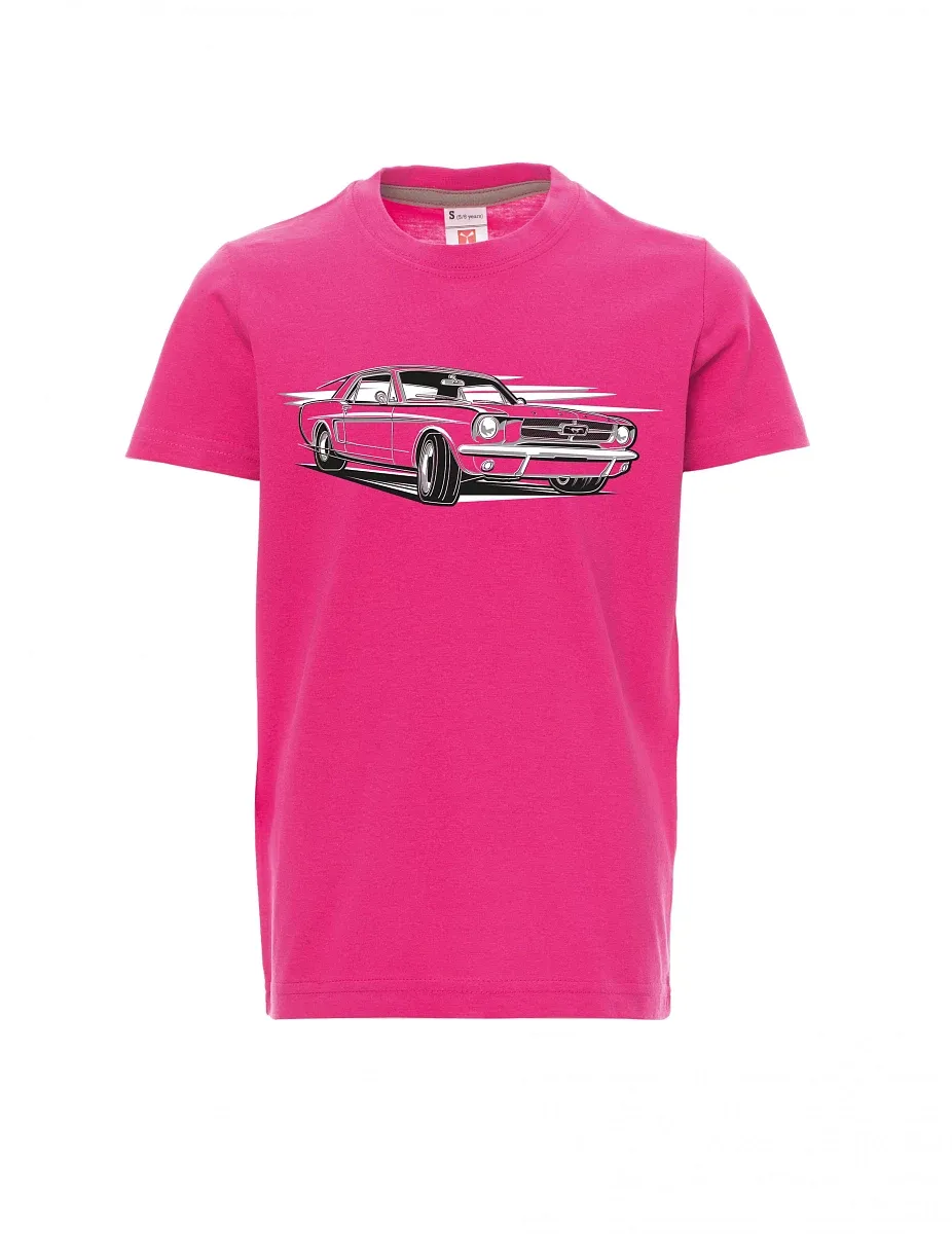 Maglia da bambino rosa Mustang