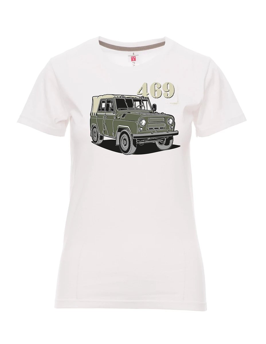 Maglia da donna bianca UAZ 469