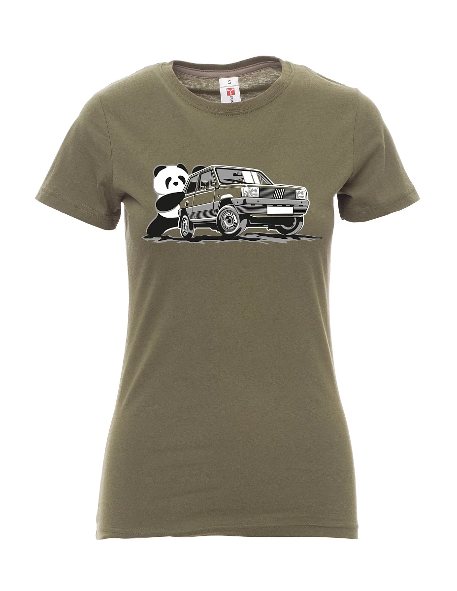 Maglia da donna cachi Il veterano italiano F Panda
