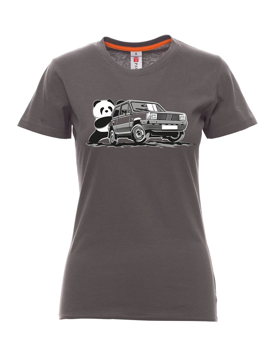 Maglia da donna colore del fumo Il veterano italiano F Panda